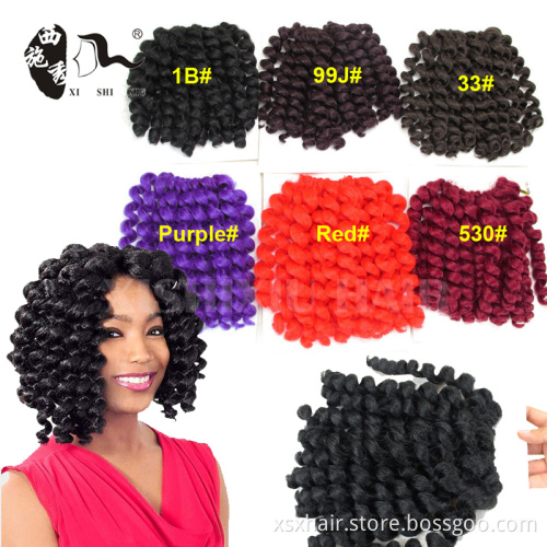 2016 Hot Sale 2X Value Jumpy Wand Curl Janet Crochet Marley Afro Twist Bounce Braid Hair Extension